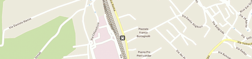 Mappa della impresa collini fabio a GEMONA DEL FRIULI