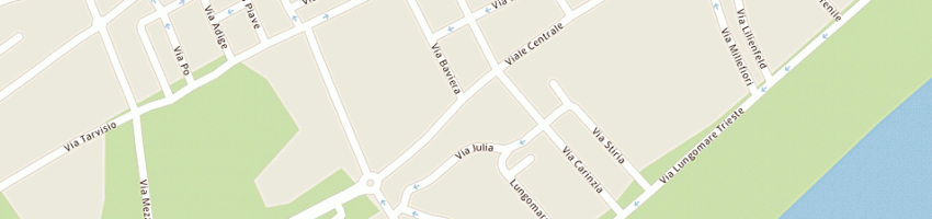 Mappa della impresa drusian gino a LIGNANO SABBIADORO