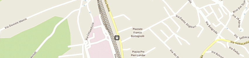 Mappa della impresa alleanza assicurazioni spa a GEMONA DEL FRIULI