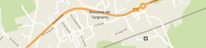 Mappa della impresa studio dentistico massaro dottor franco a MUZZANA DEL TURGNANO