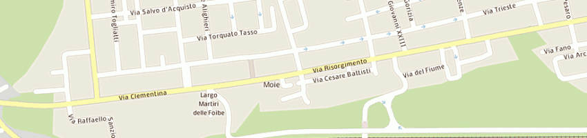 Mappa della impresa pasta fresca e rosticceria di meloni marilena a MAIOLATI SPONTINI