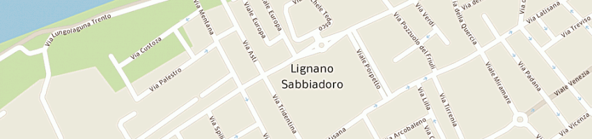 Mappa della impresa immobiliare sabbiadoro (srl) a LIGNANO SABBIADORO