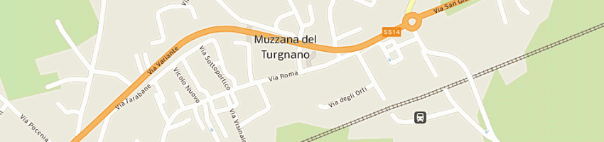 Mappa della impresa banca popolare friuladria spa a MUZZANA DEL TURGNANO