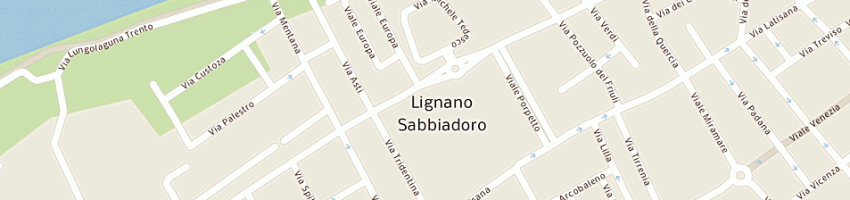 Mappa della impresa giordano bruno a LIGNANO SABBIADORO
