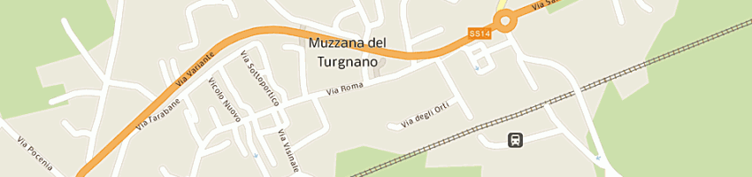 Mappa della impresa agraria muzzana di bertolutti dario e c snc a MUZZANA DEL TURGNANO