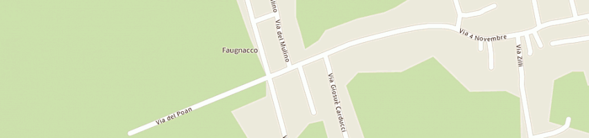 Mappa della impresa bar osteria al giardino a MARTIGNACCO