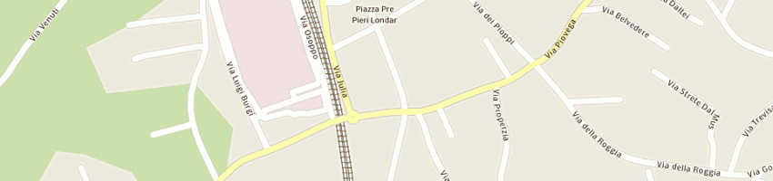 Mappa della impresa baldissera giacomina a GEMONA DEL FRIULI