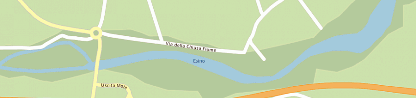 Mappa della impresa pizzeria al vecchio rotone di ricciotti a MAIOLATI SPONTINI