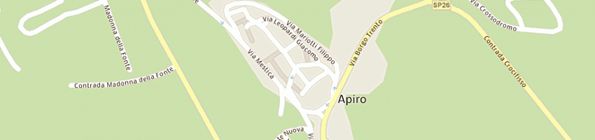 Mappa della impresa unita' sanitaria locale n10 a APIRO