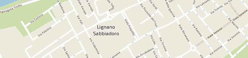 Mappa della impresa barberis servizi snc di barberis giovanni e antonio a LIGNANO SABBIADORO
