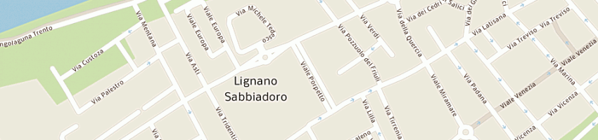 Mappa della impresa bar tavernetta vitasana a LIGNANO SABBIADORO