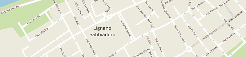 Mappa della impresa pasticceria gelateria il pasticciere a LIGNANO SABBIADORO