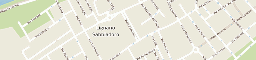 Mappa della impresa zerbin simone a LIGNANO SABBIADORO
