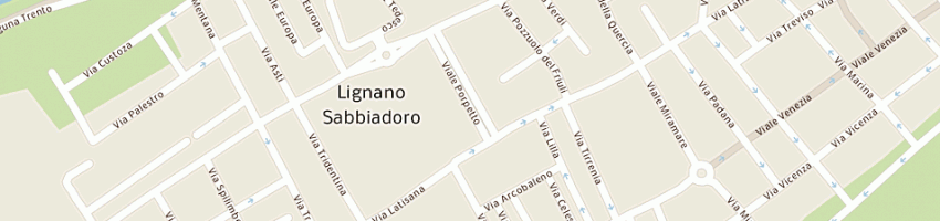 Mappa della impresa bartolucci guido a LIGNANO SABBIADORO