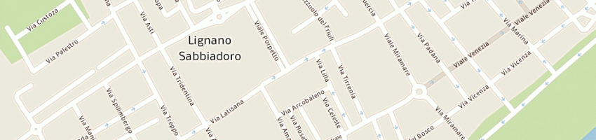 Mappa della impresa buffon luigi a LIGNANO SABBIADORO