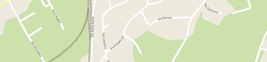 Mappa della impresa londero paolo a GEMONA DEL FRIULI