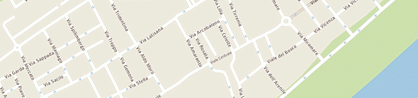 Mappa della impresa new line a LIGNANO SABBIADORO