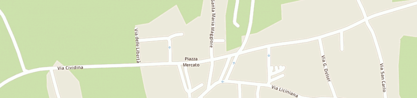 Mappa della impresa nobile massimo e fratelli a MARTIGNACCO