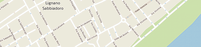 Mappa della impresa marchetto maurizio a LIGNANO SABBIADORO