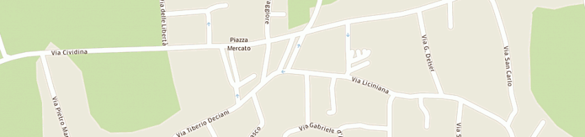 Mappa della impresa cafe' l'ottocento a MARTIGNACCO