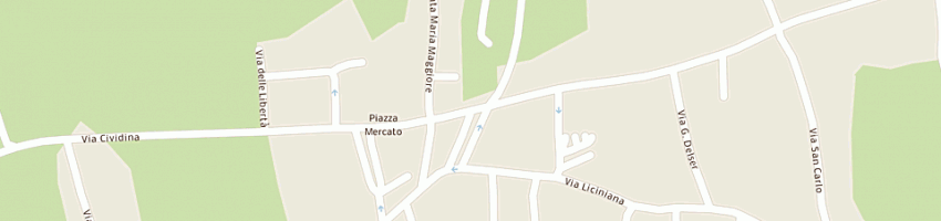 Mappa della impresa centro culturale amici della musica a MARTIGNACCO