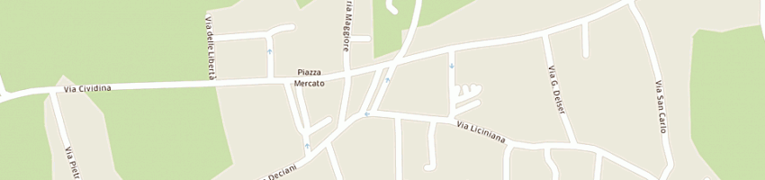 Mappa della impresa farmacia colussi dr erminia a MARTIGNACCO