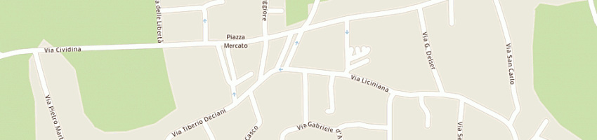 Mappa della impresa mondo pizza di halili gazmir a MARTIGNACCO