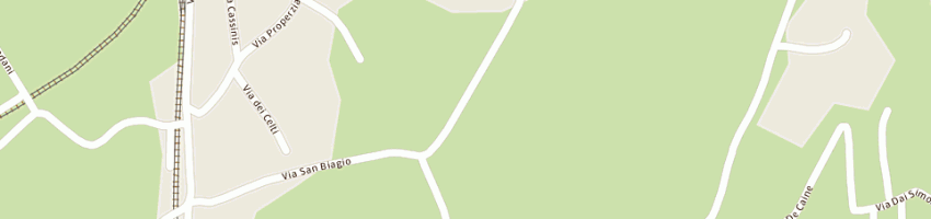 Mappa della impresa cucchiaro pietro a GEMONA DEL FRIULI