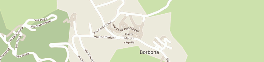 Mappa della impresa flammini sabatino a BORBONA