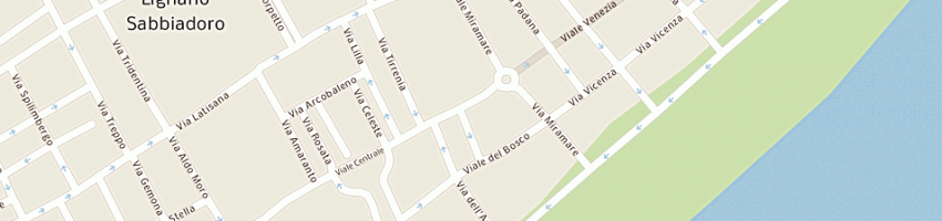 Mappa della impresa albergo da giovanna a LIGNANO SABBIADORO