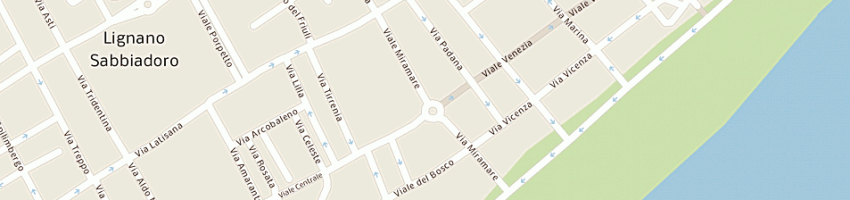 Mappa della impresa marco polo snc di carrer ivonne e figlia a LIGNANO SABBIADORO