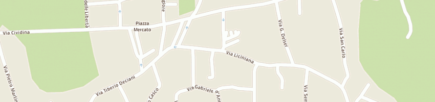 Mappa della impresa nicoletti luciano a MARTIGNACCO