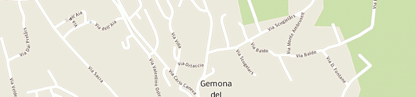 Mappa della impresa lepore ivana a GEMONA DEL FRIULI