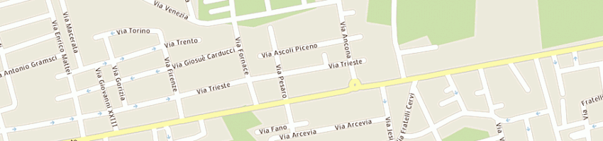 Mappa della impresa ferramenta mattioni cesarina a MAIOLATI SPONTINI
