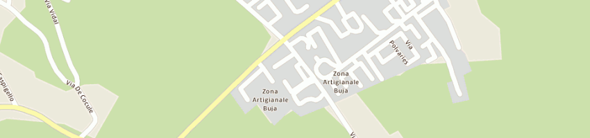 Mappa della impresa ursella armando a BUJA