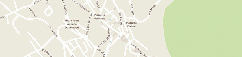 Mappa della impresa creagioielli di missana giannino a GEMONA DEL FRIULI
