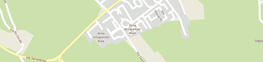 Mappa della impresa nicoloso aldo e c (snc) a BUJA