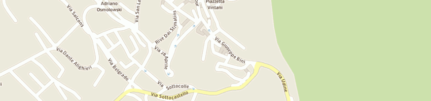 Mappa della impresa acat associazione club alcolisti a GEMONA DEL FRIULI