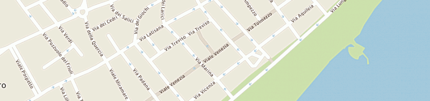 Mappa della impresa nordest banca spa a UDINE