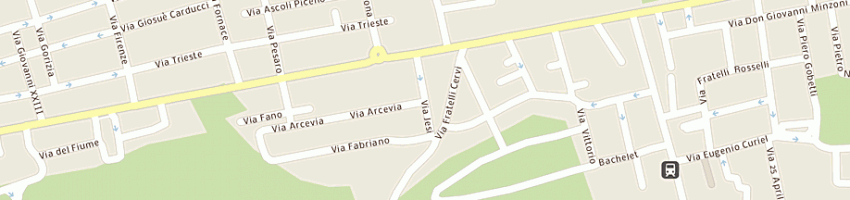Mappa della impresa beccaccio maria carmela a MAIOLATI SPONTINI