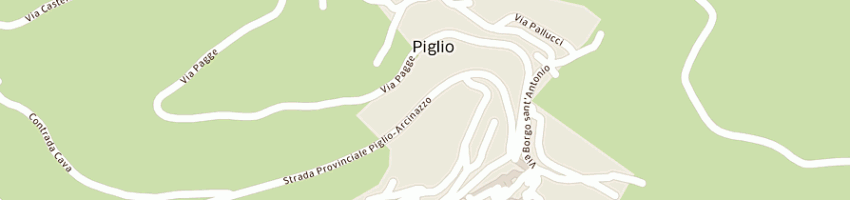 Mappa della impresa comune di piglio a PIGLIO