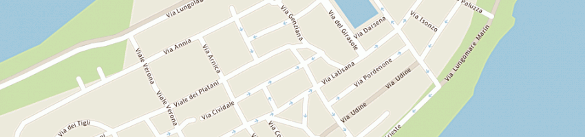 Mappa della impresa bellulovich bruno a LIGNANO SABBIADORO