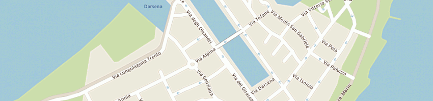 Mappa della impresa cicuttin luigi a LIGNANO SABBIADORO