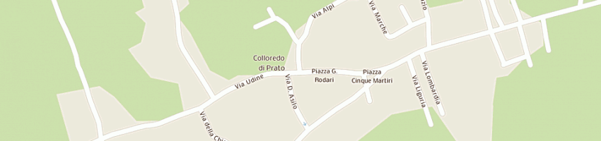 Mappa della impresa bo' lorenzo e c snc a PASIAN DI PRATO