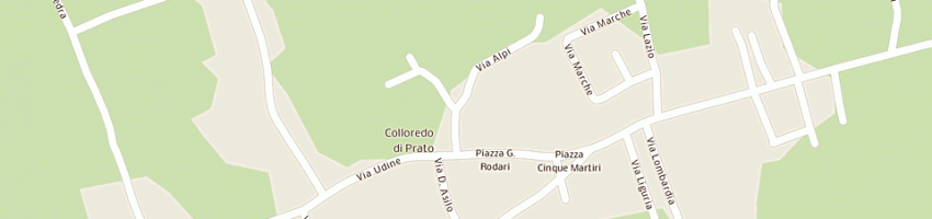 Mappa della impresa d'antoni albino a PASIAN DI PRATO
