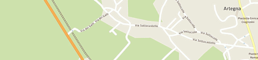 Mappa della impresa mattiussi franco a ARTEGNA