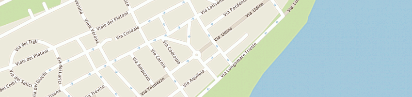 Mappa della impresa bar alexander a LIGNANO SABBIADORO