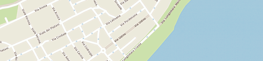 Mappa della impresa rischio srl a LIGNANO SABBIADORO