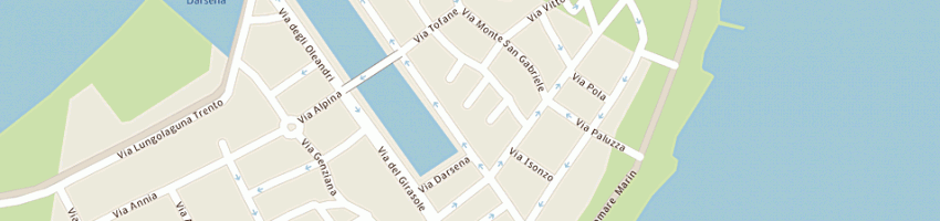 Mappa della impresa bonzio alessandro a VENEZIA