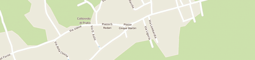 Mappa della impresa b e b pub di curra' nicola a PASIAN DI PRATO